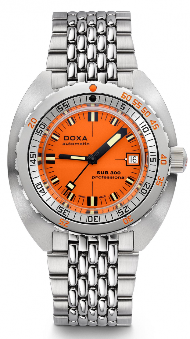 DOXA SUB 300 PROFESSIONAL automatic 42.5 mm ORANGE DIAL DIVER'S WATCH