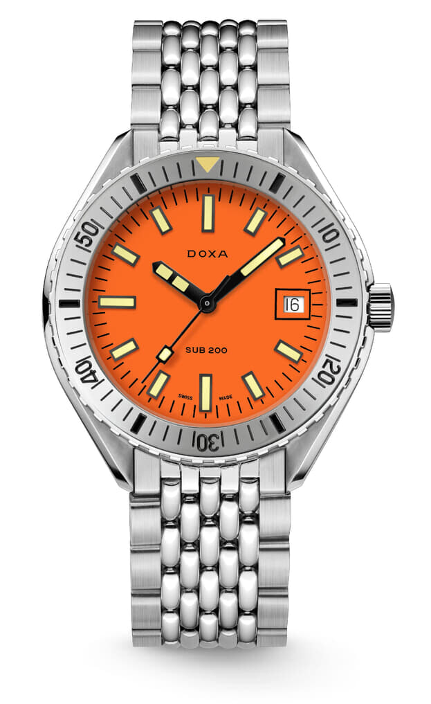 DOXA SUB 200 Professional Automatic 42mm Orange Dial
