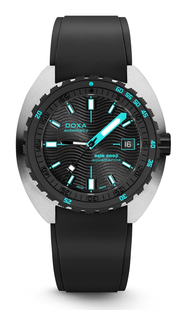 DOXA SUB 300β Aquamarine 42.50 μαύρο καντραν