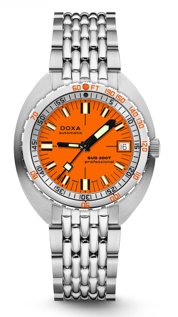 DOXA SUB SUB 200T Professional 39mm πορτοκαλι καντραν