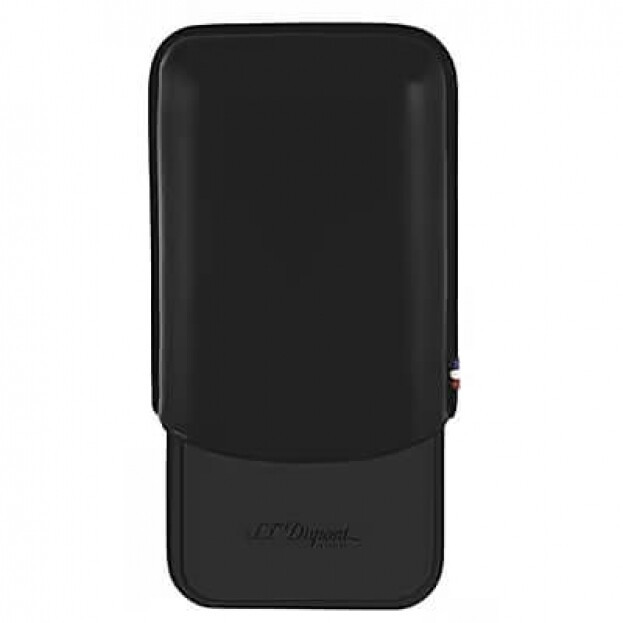 DUPONT Πουροθήκη Τριπλή CIGAR CASE Matt Black