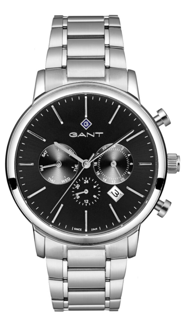 GANT Cleveland Mπαταρίας 43,5mm Μαύρο Καντράν