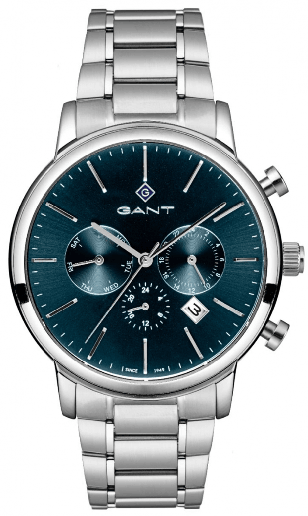 GANT Cleveland Ανδρικός Χρονογράφος 43.5mm Μπλε Καντράν