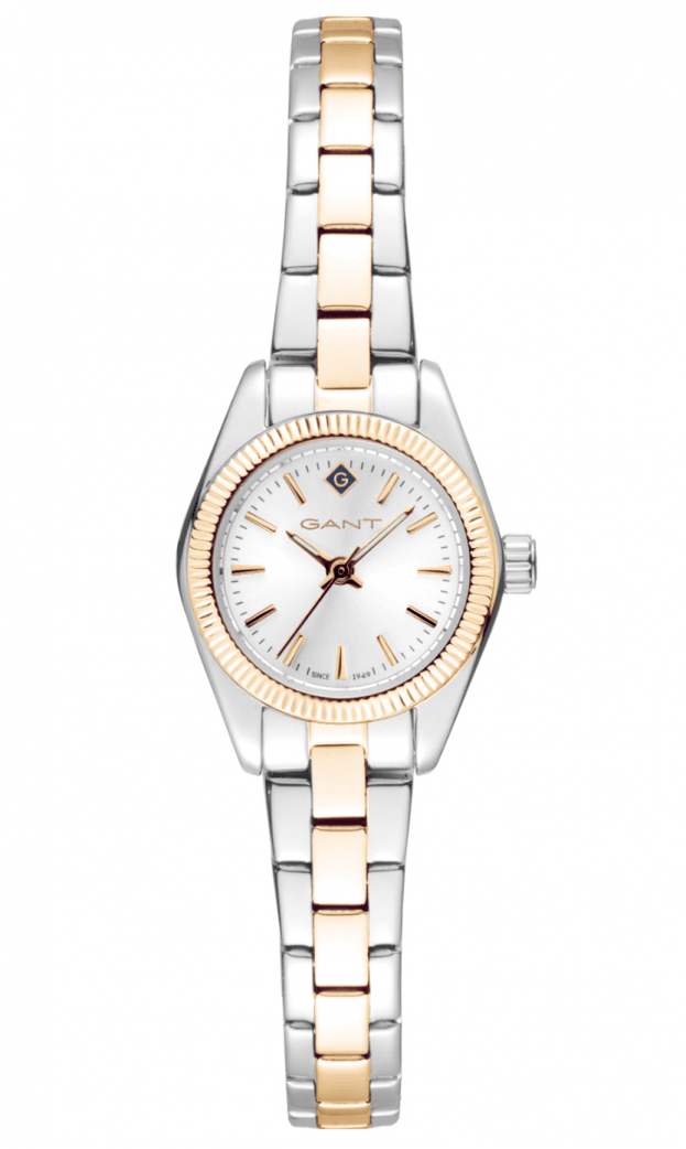 GANT Fairhaven Mπαταρίας 22mm Ασημί Καντράν
