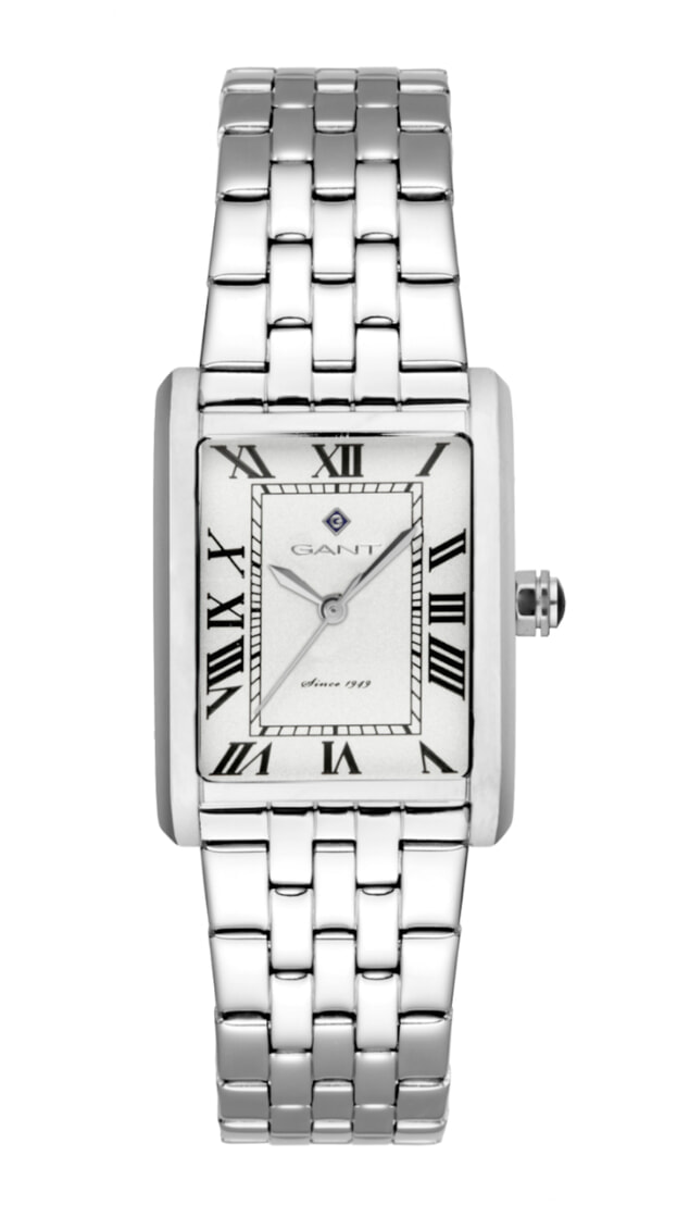 GANT Rhode Island Mπαταρίας 24mm Λευκό Καντράν