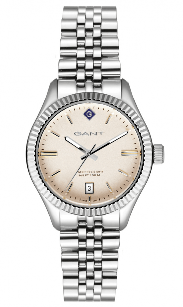 GANT Sussex 34mm Μπεζ Καντράν
