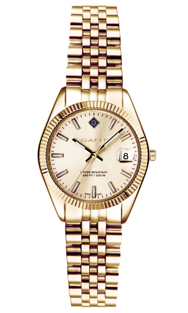 GANT Sussex Mini Ladies Mπαταρίας 28mm Χρυσό Καντράν
