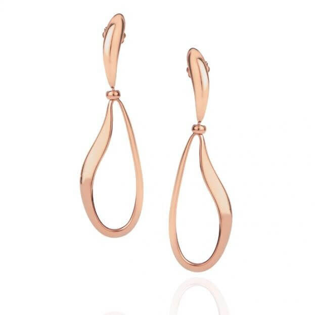 GAVELLO Earrings Corpo Collection DROPS Rose Gold Κ18