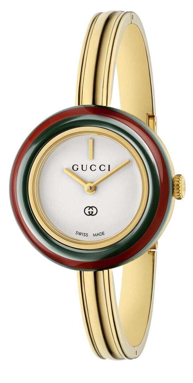 GUCCI Play Μπαταρίας 28mm Λευκό Καντράν