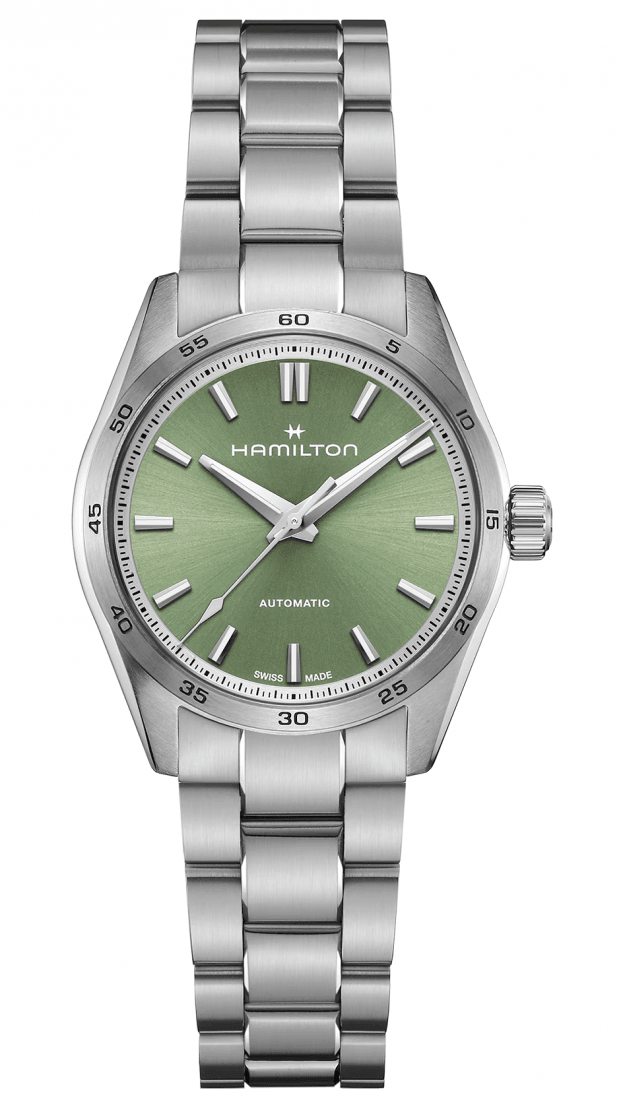 Hamilton Jazzmaster JAZZMASTER PERFORMER AUTO 34mm πρασινο καντραν