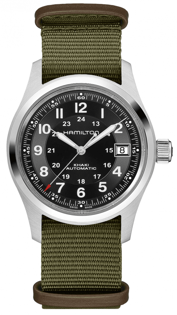 HAMILTON Khaki Field Auto Call of Duty Αυτόματο 38mm Μαύρο Καντράν