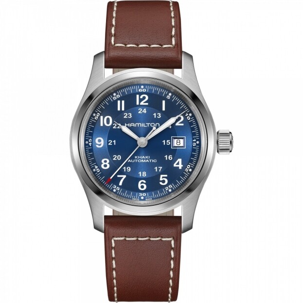 Hamilton Khaki Field Αυτόματο 42mm Μπλε Καντράν