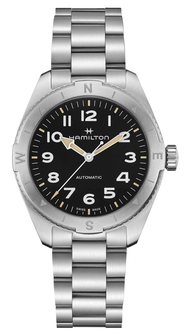 Hamilton Khaki Field Expedition Auto 41mm μαυρο καντραν