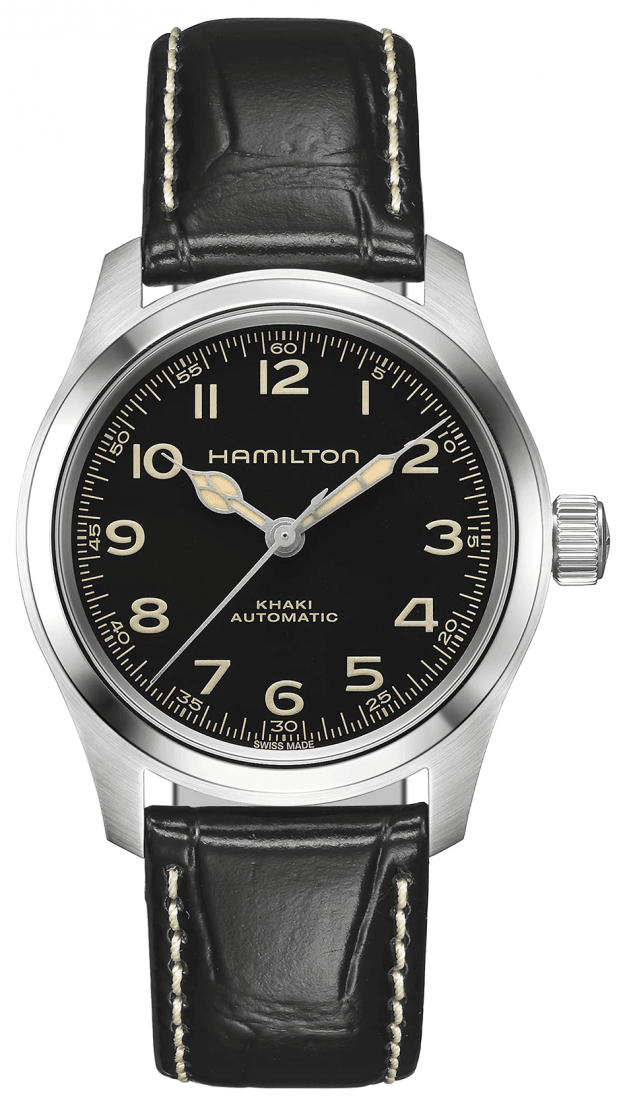 HAMILTON Khaki Field MURPH Αυτόματο 38mm Μαύρο Καντράν