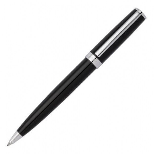 HUGO BOSS Ballpoint pen Gear Icon Μαύρο Στυλό