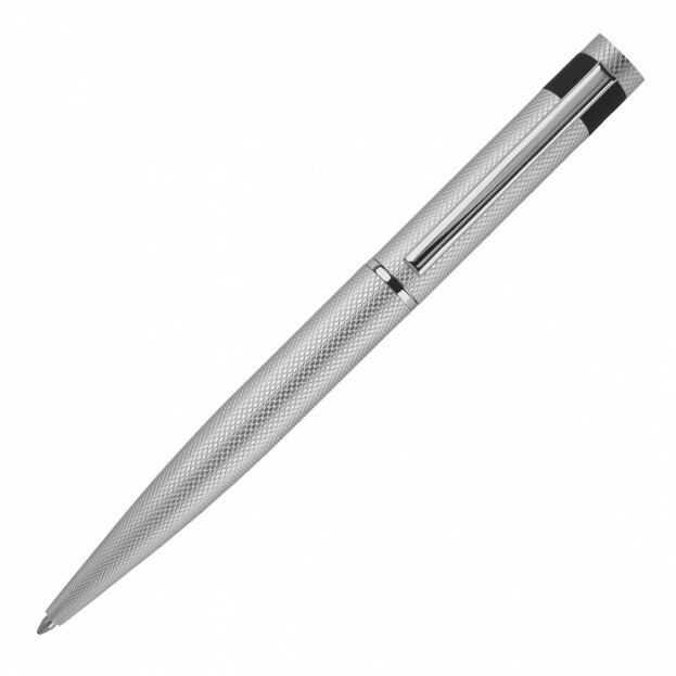 HUGO BOSS Ballpoint pen Loop Diamond Chrome Στυλό