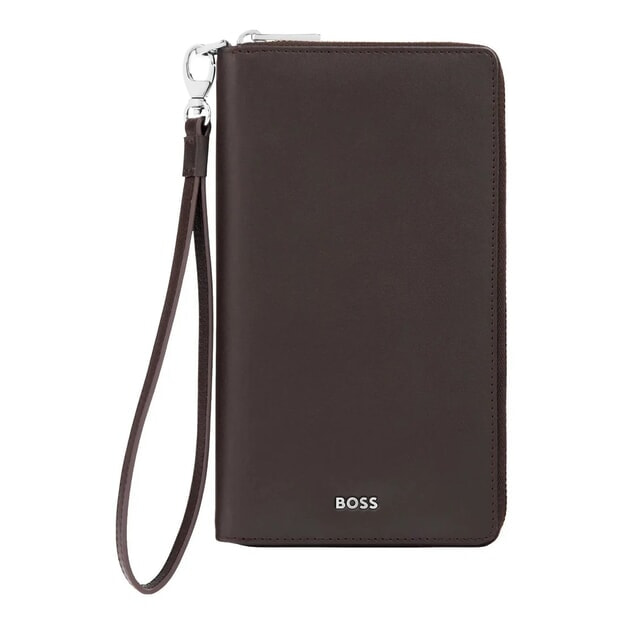 HUGO BOSS Πορτοφόλι Classic Smooth Καφέ