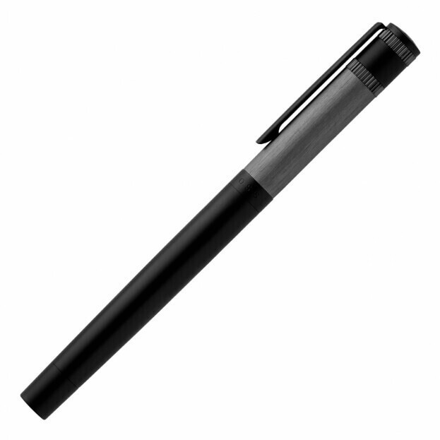 HUGO BOSS Explore Rollerball Pen Brushed Grey