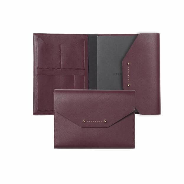 HUGO BOSS FOLDER A5 ELEGANCE RED HTM907R