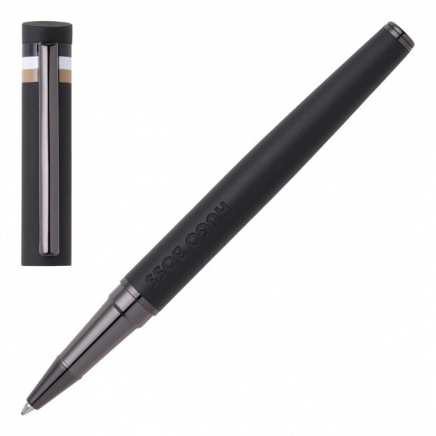 HUGO BOSS Rollerball pen Loop Black Iconic Μαρκαδοράκι