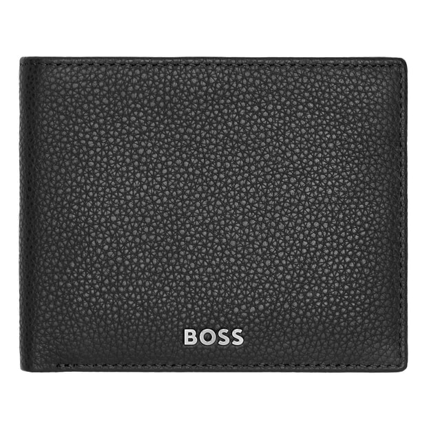 HUGO BOSS WALLET SMOOTH BLACK - Inglessis