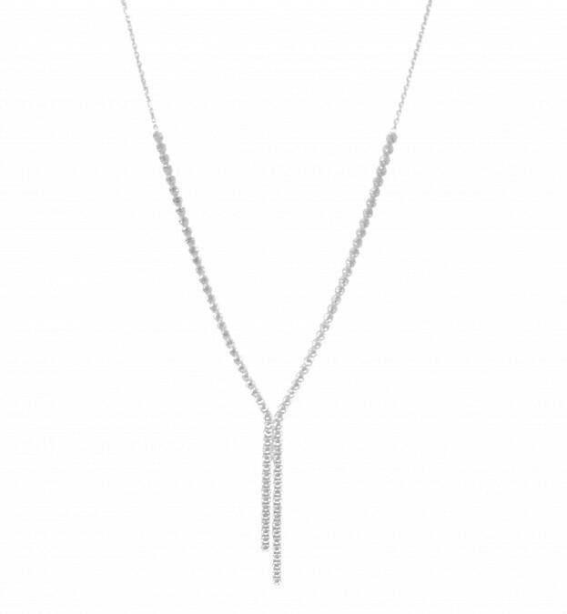 Inglessis Collection 1890® K14 gold necklace with zircon