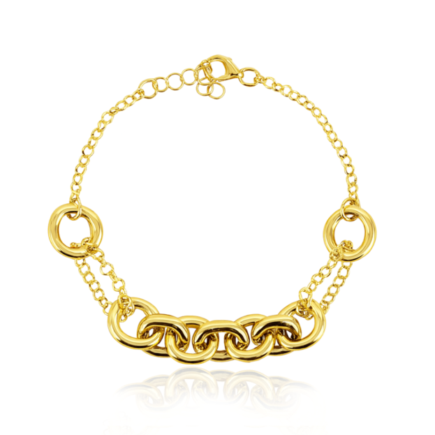 INGLESSIS COLLECTION Deluxe - Bracelet K14 Yellow Gold