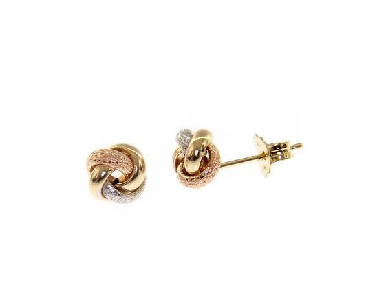 Inglessis Collection Deluxe golden Earrings K14 Yellow Gold