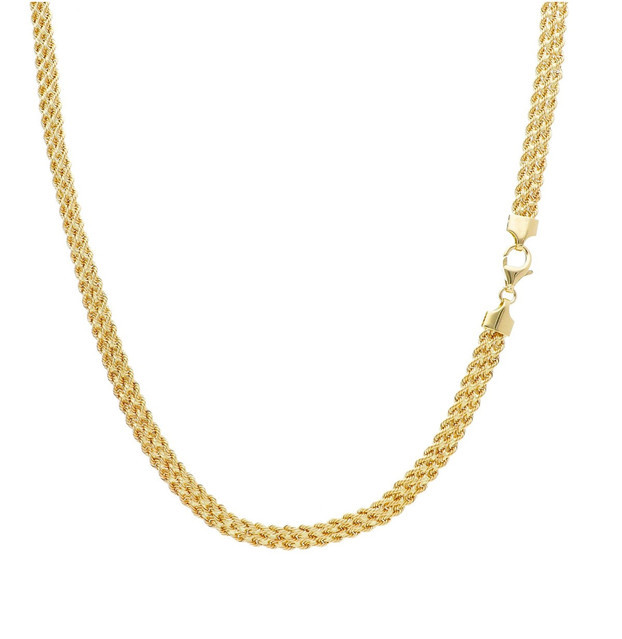 Inglessis Collection Deluxe Golden necklace Κ14 Yellow Gold