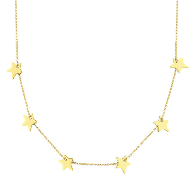 Inglessis Collection Deluxe  κολιε Κ14 Κίτρινος Χρυσός