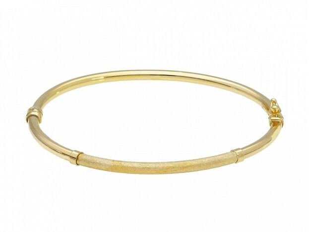 Inglessis Collection Deluxe Golden Bracelet Bangle K14 Yellow Gold