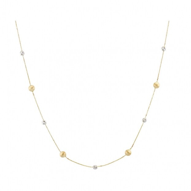 Inglessis Collection Deluxe Golden Necklace K14 Yellow & White Gold