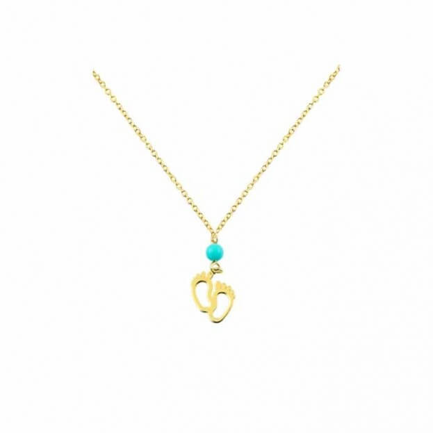 INGLESSIS COLLECTION GOLDIE - ΚΟΛΙΕ K14 ΚΙΤΡΙΝΟΣ ΧΡΥΣΟΣ ΜΕ ΤΥΡΚΟΥΑΖ