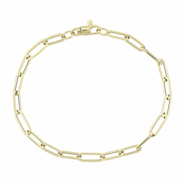 Inglessis Collection Deluxe Gold Link Chain Βραχιόλι Κ14 Κίτρινος Χρυσός