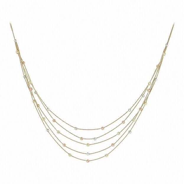 Inglessis Collection Necklace Yellow Gold K14