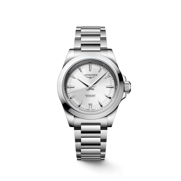LONGINES Conquest 2023 Classic Automatic 34mm Ασημί Καντράν