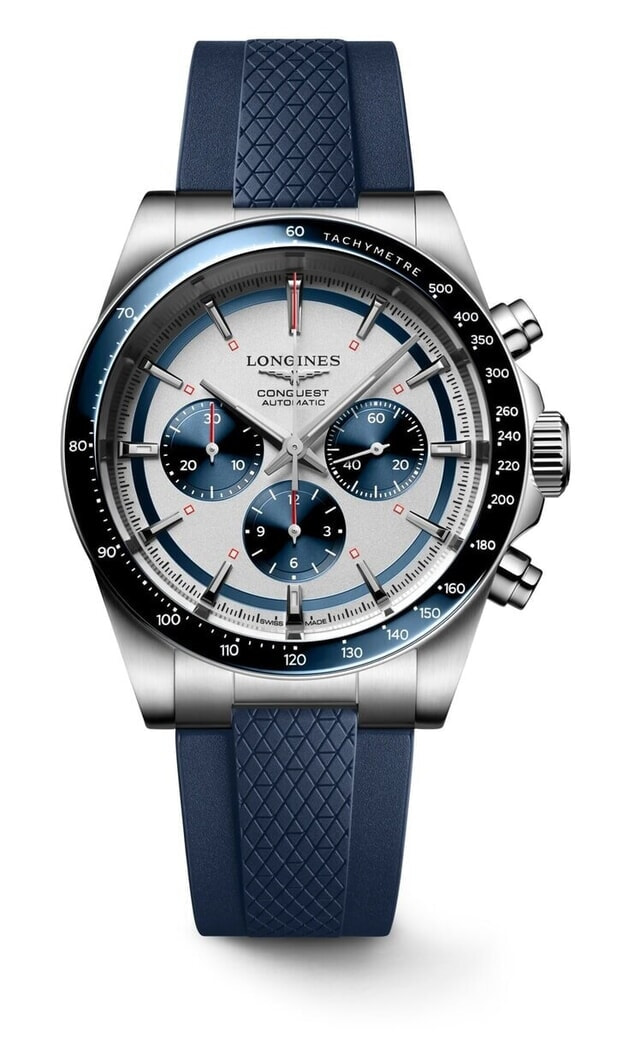 LONGINES CONQUEST42mm μπλε καντραν