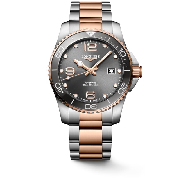 LONGINES HydroConquest Automatic 41mm Γκρι Καντράν