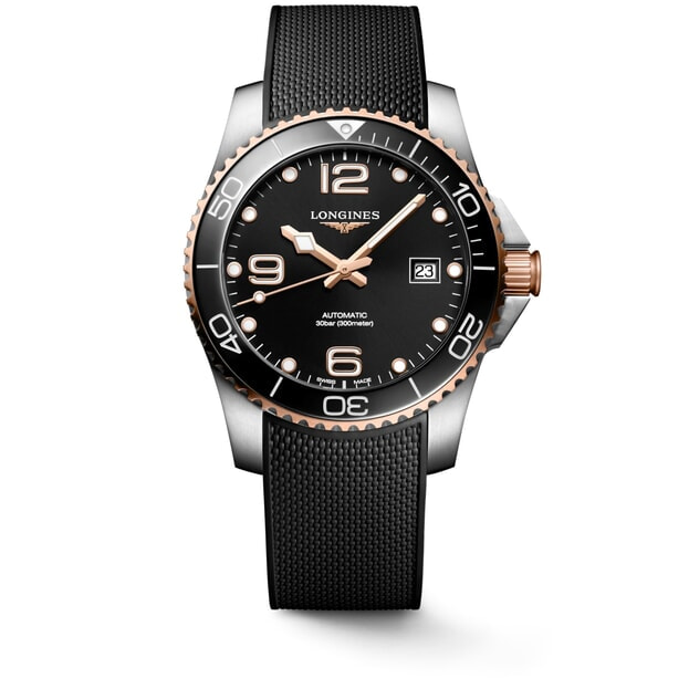 LONGINES HydroConquest Automatic 41mm Μαύρο Καντράν