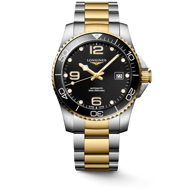 LONGINES HydroConquest Automatic 41mm Μαύρο Καντράν
