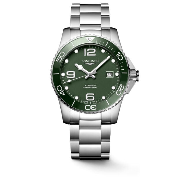 LONGINES HydroConquest Automatic 41mm Πράσινο Καντράν