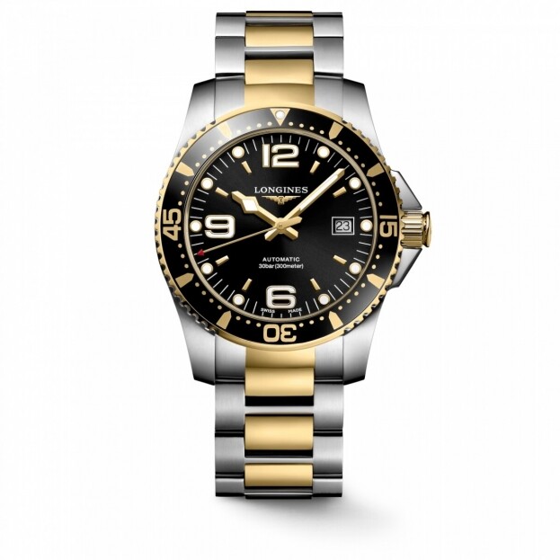 LONGINES HydroConquest Automatic 41mm Μαύρο Καντράν
