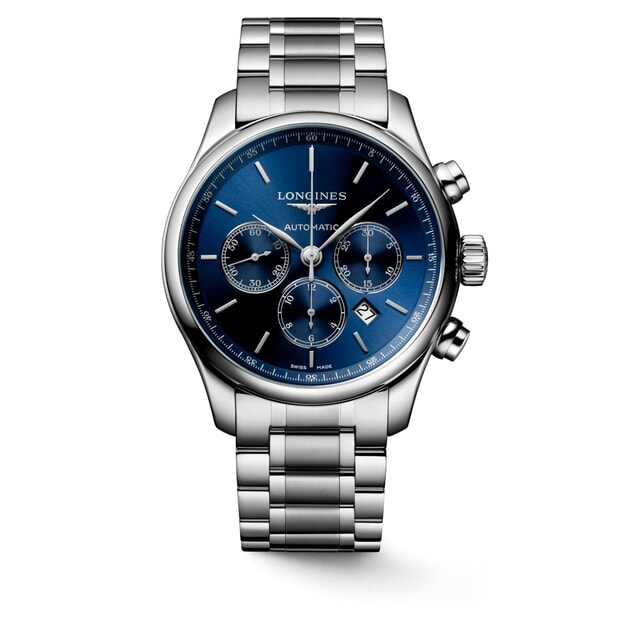 LONGINES Master Collection Chronograph Automatic 44mm Μπλε Καντράν