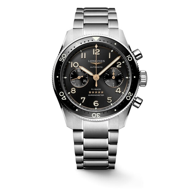 LONGINES Spirit Flyback Automatic Chronograph 42mm Μαύρο Καντράν