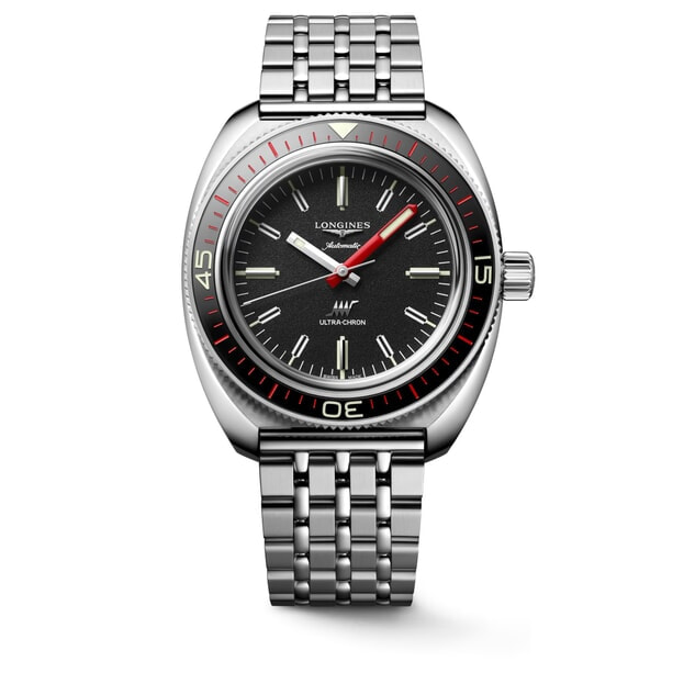 Longines Ultra-ChronAutomatic 43.00 mm Μαύρο Καντράν
