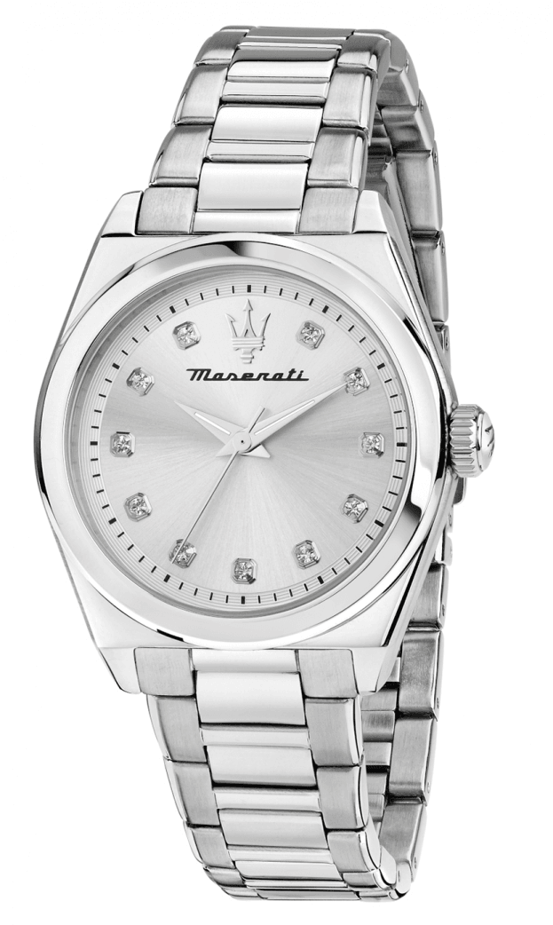 MASERATI Velocita Μπαταρίας 35mm Ασημί Καντράν