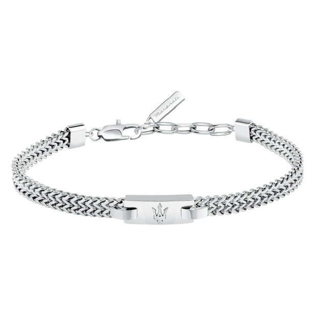 MASERATI Βραχιόλι από Ανοξείδωτο Ατσάλι Με Τρίαινα