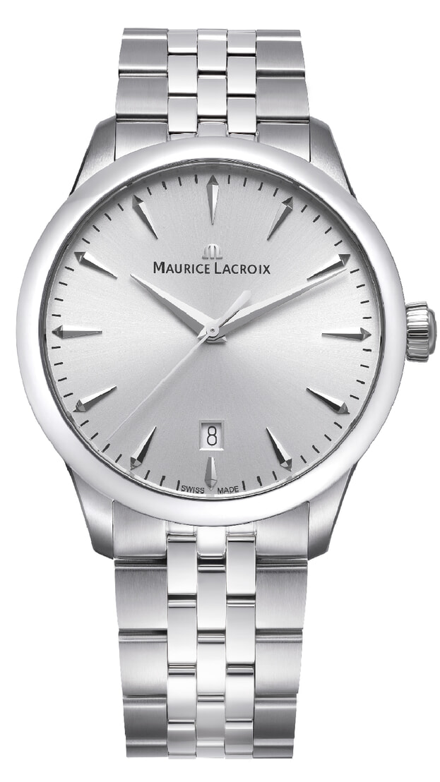 Maurice Lacroix 1975 Quartz 39mm Silver Dial