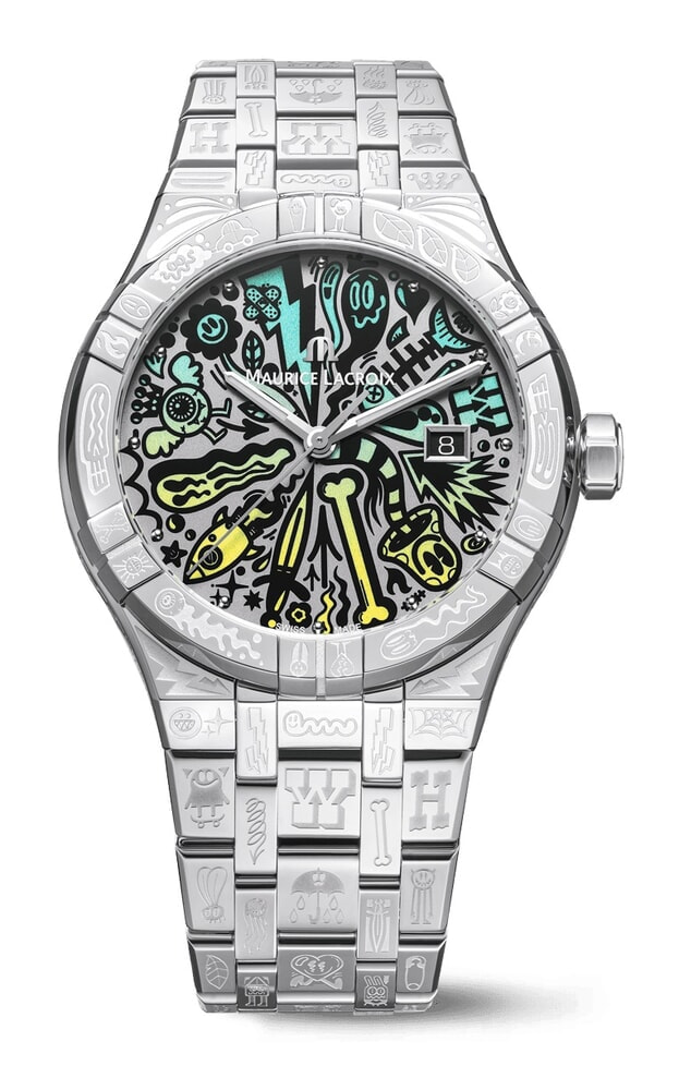 Maurice Lacroix AIKON Wotto Limited Edition Αυτόματο 42mm Γκρι Καντράν