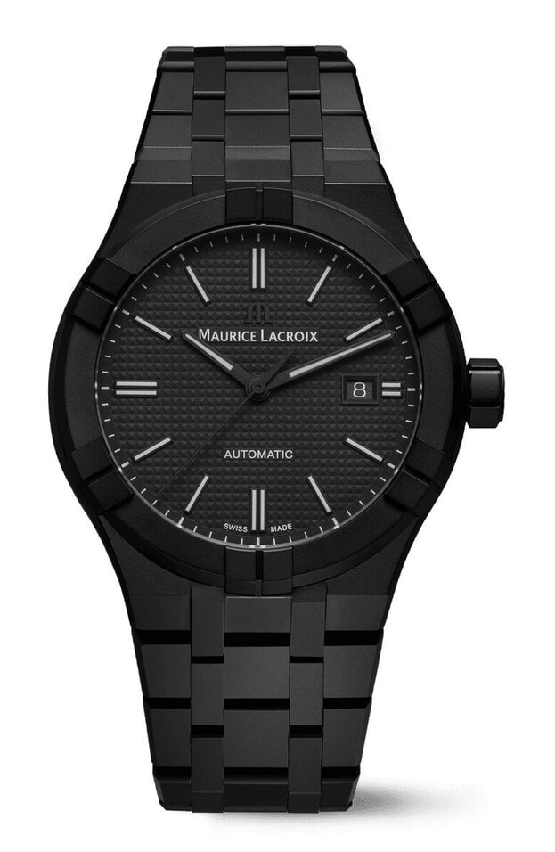 Maurice Lacroix AIKON Κεραμικό Αυτόματο 42mm Μαύρο Καντράν